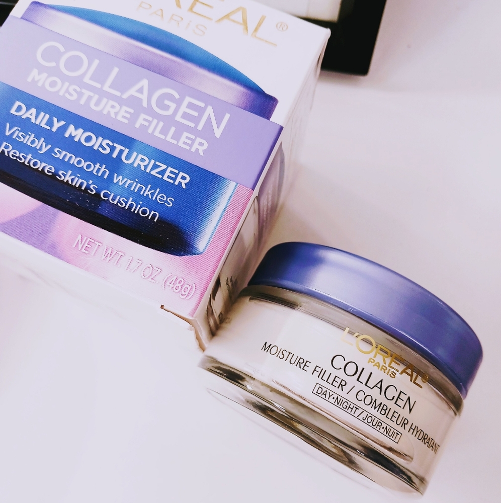 L’Oréal Collagen Daily Moisturizer Filler Restore Wrinkles New